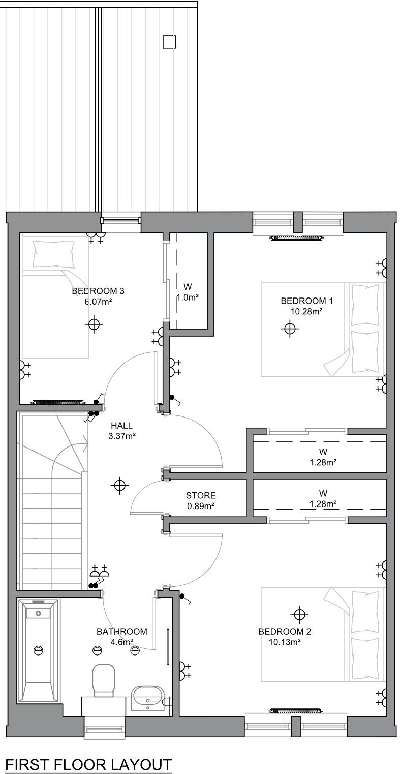 Juniper 2 - first floor layout