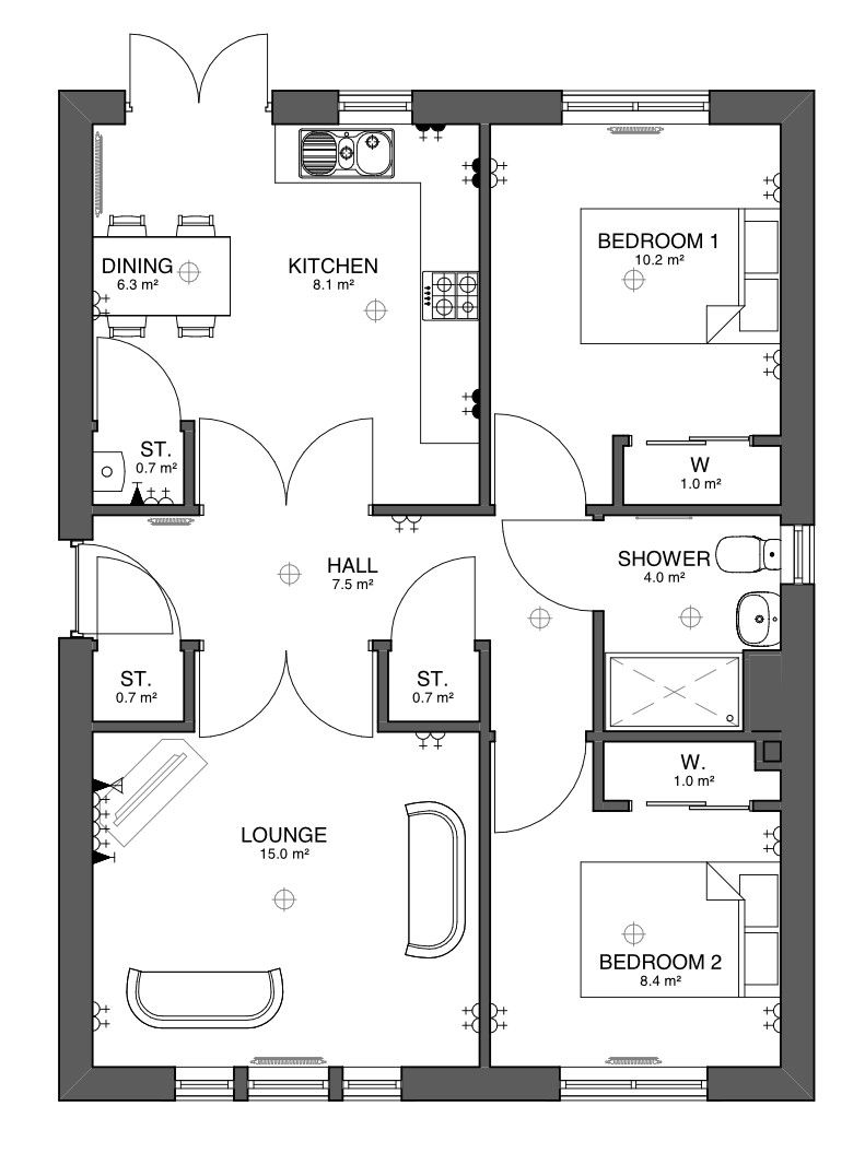 Eaithie floorplan