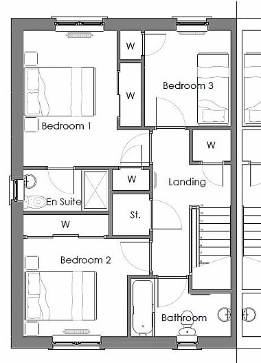 Enhanced Wyvis - 3 bed new build house